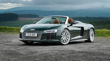 Audi R8 V10 Plus Spyder – front quarter