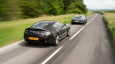 Porsche 911 Carrera GTS v Aston Martin V12 Vantage S