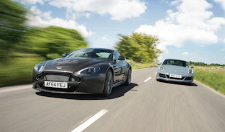 Porsche 911 Carrera GTS v Aston Martin V12 Vantage S