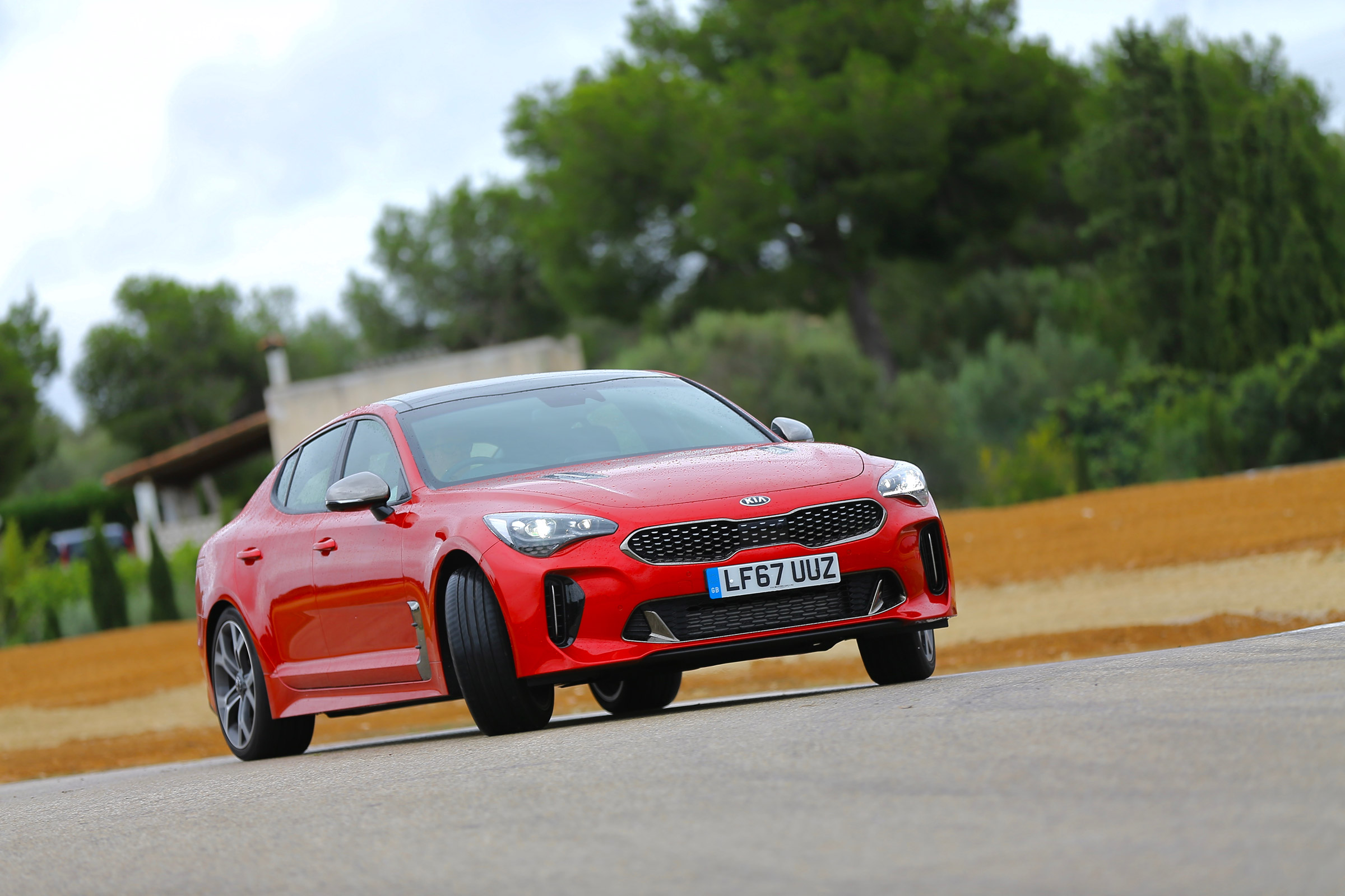 Kia Stinger GT-S UK - sideways