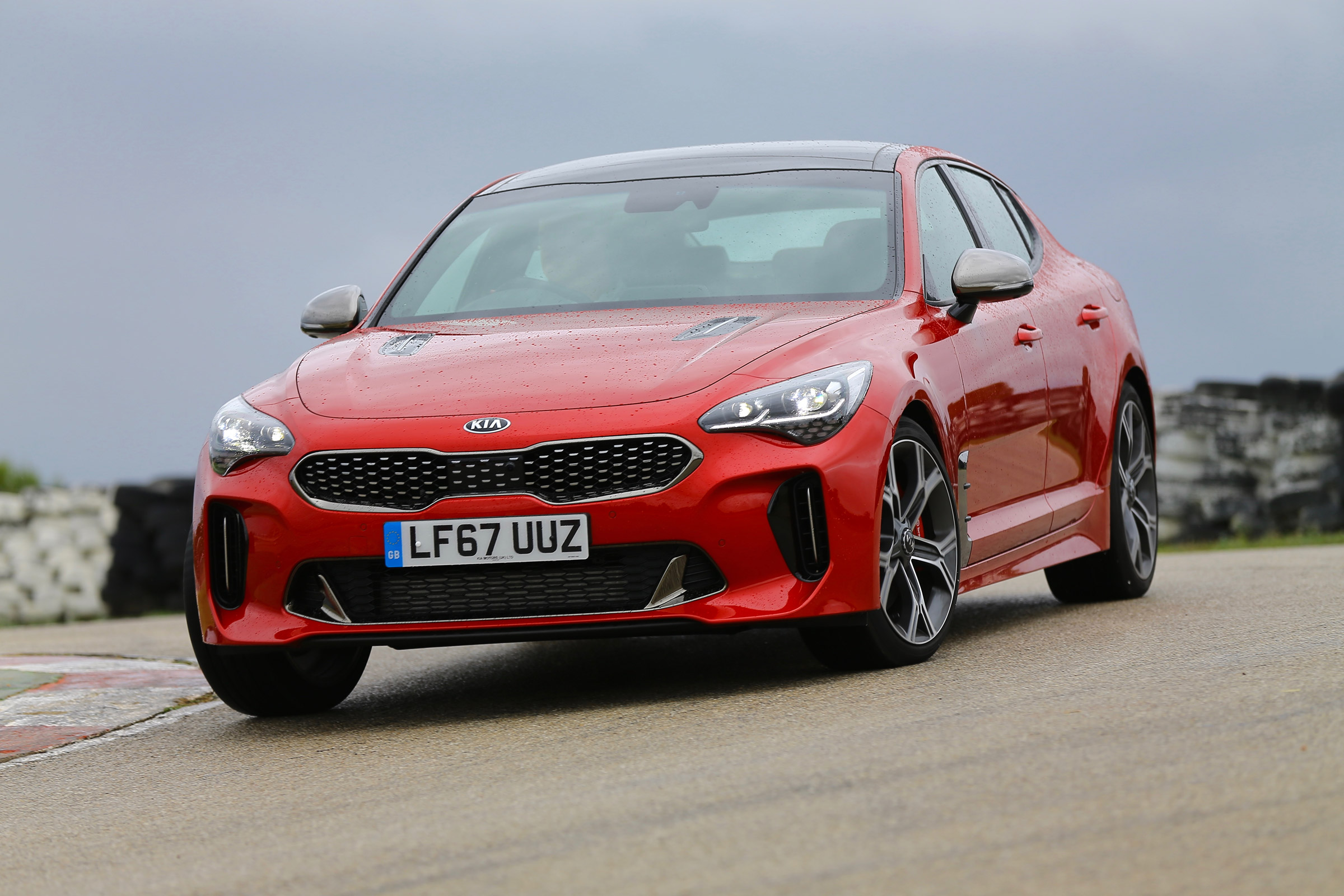 Kia Stinger GT-S UK - front