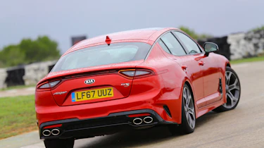 Kia Stinger GT-S UK - rear sideways