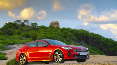 Kia Stinger GT-S UK - side