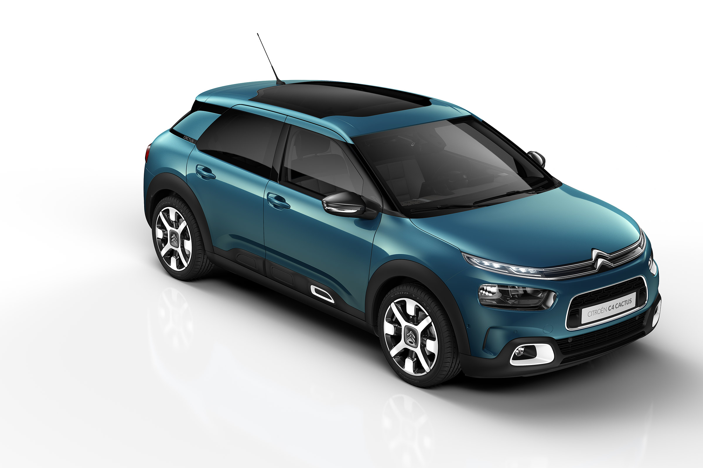 Citroen C4 Cactus - teal