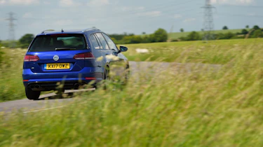 VW Golf R Estate v Mercedes C63 AMG Estate