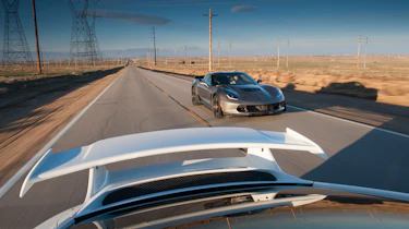 ZO6 v 911 GT3 US - rear