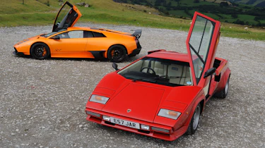 Lamborghini V12 group test Wales - static