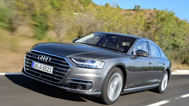 Audi A8 - front quarter dynamic