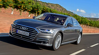 Audi A8 - front quarter dynamic