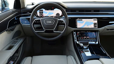 Audi A8 - driver area