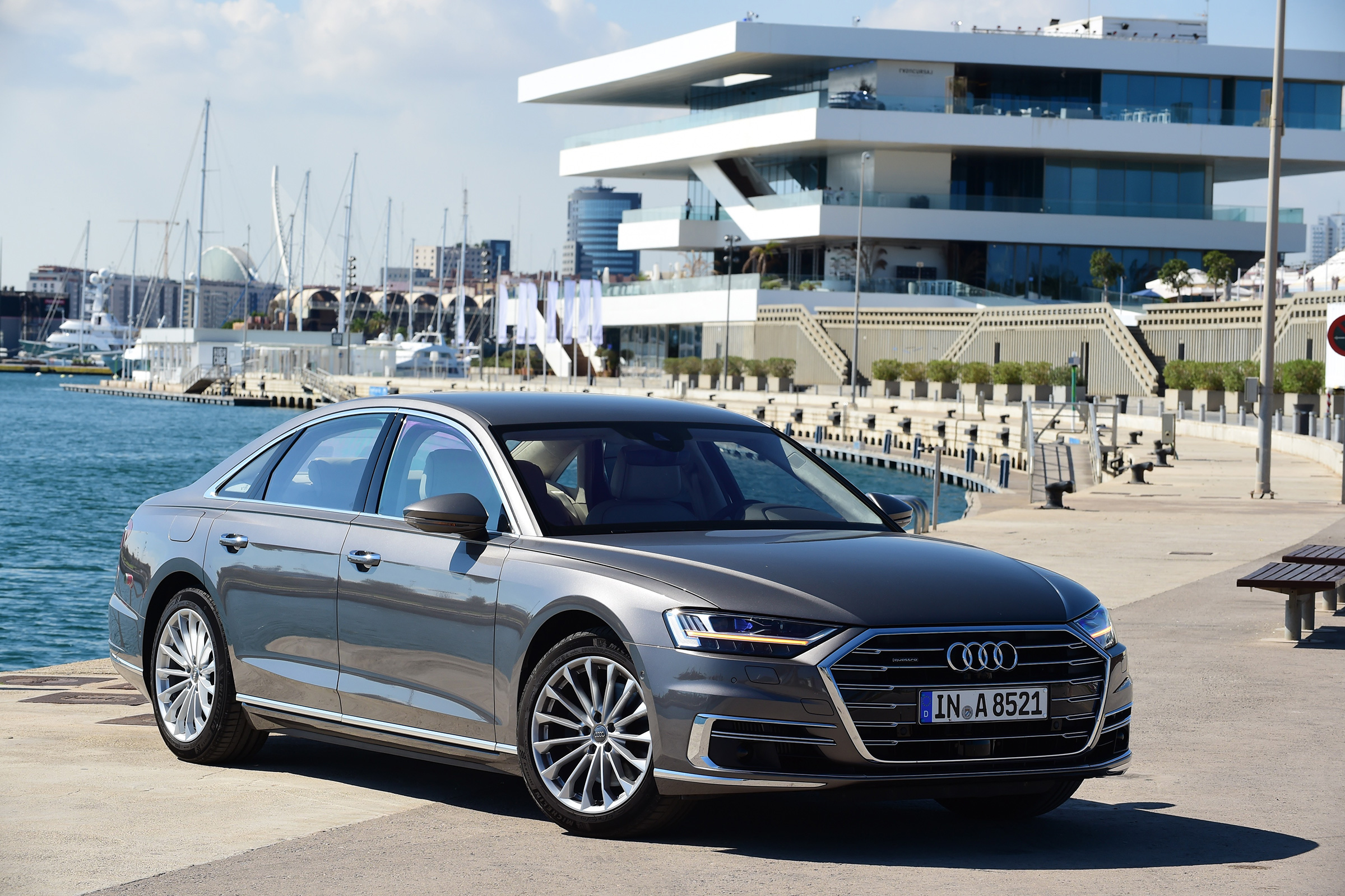 Audi A8 - front quarter static