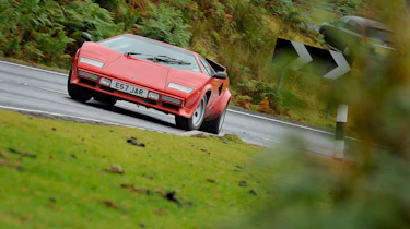 Lamborghini V12 group test Wales - countach silde