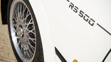 Ford Sierra Cosworth RS500 – fender RS500 sticker