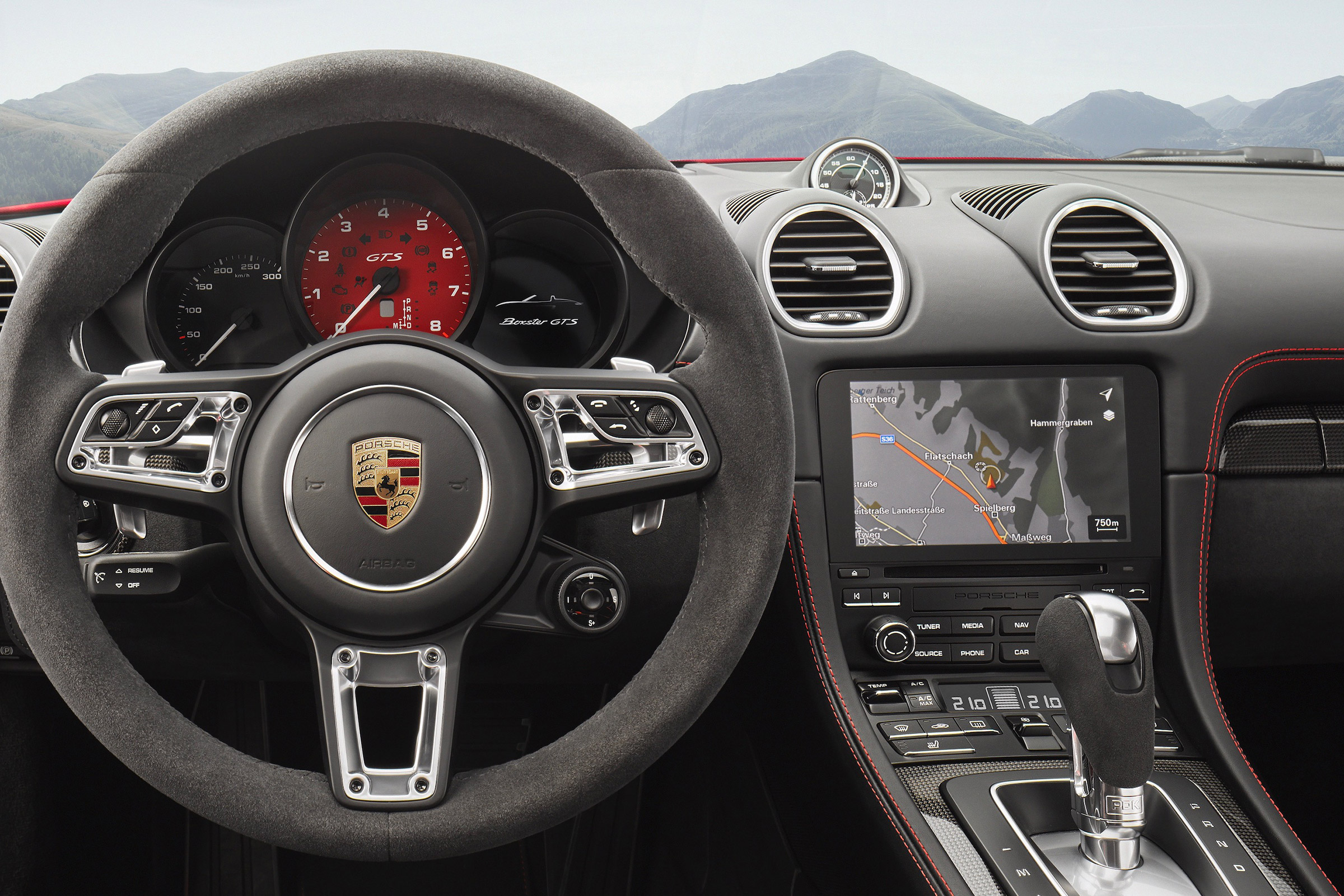 718 Boxster and Cayman GTS - dash