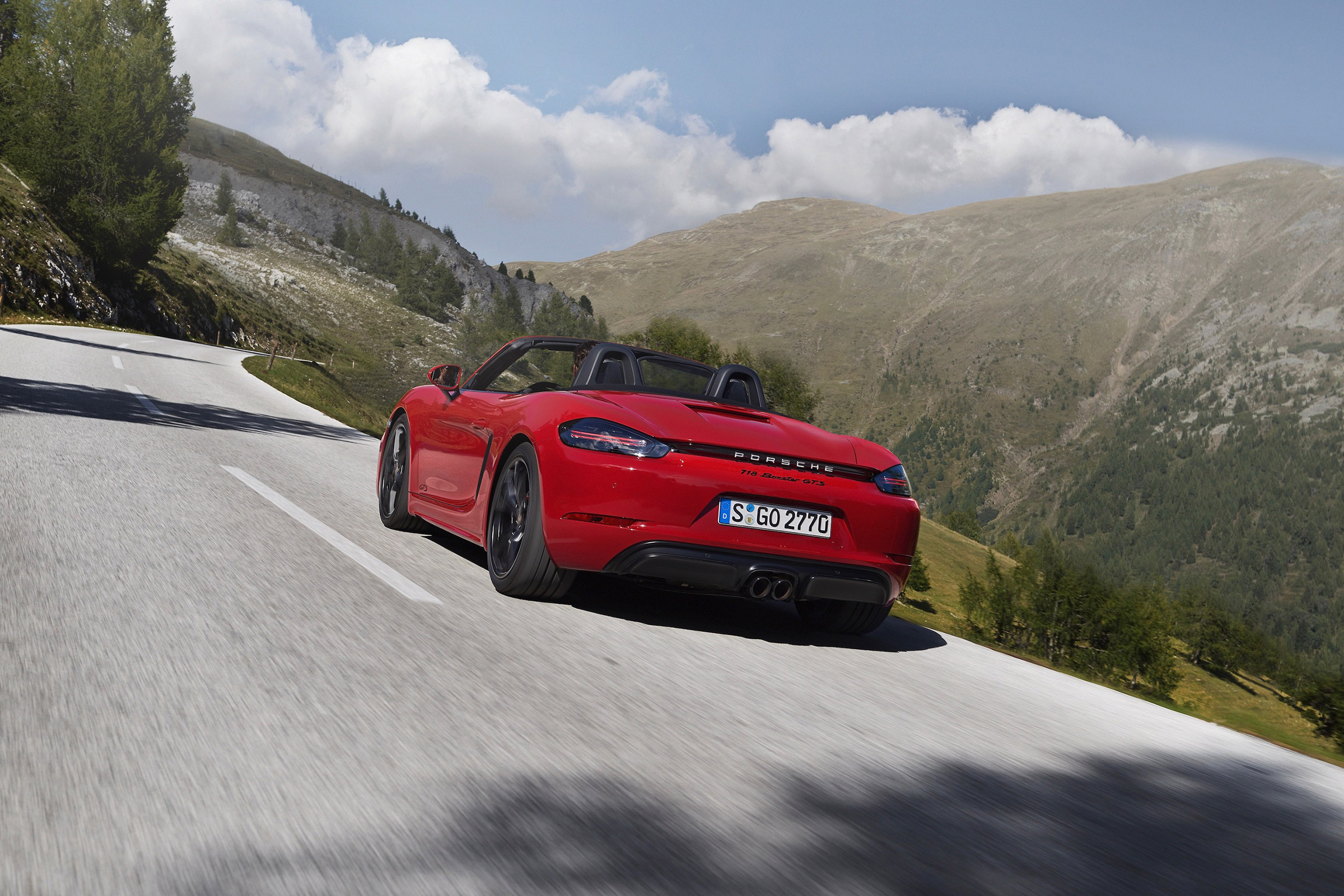 718 Boxster and Cayman GTS - rear