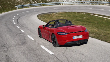 718 Boxster and Cayman GTS - rear driving