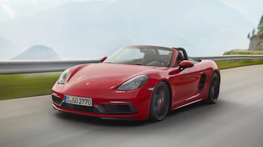 718 Boxster and Cayman GTS - front driving