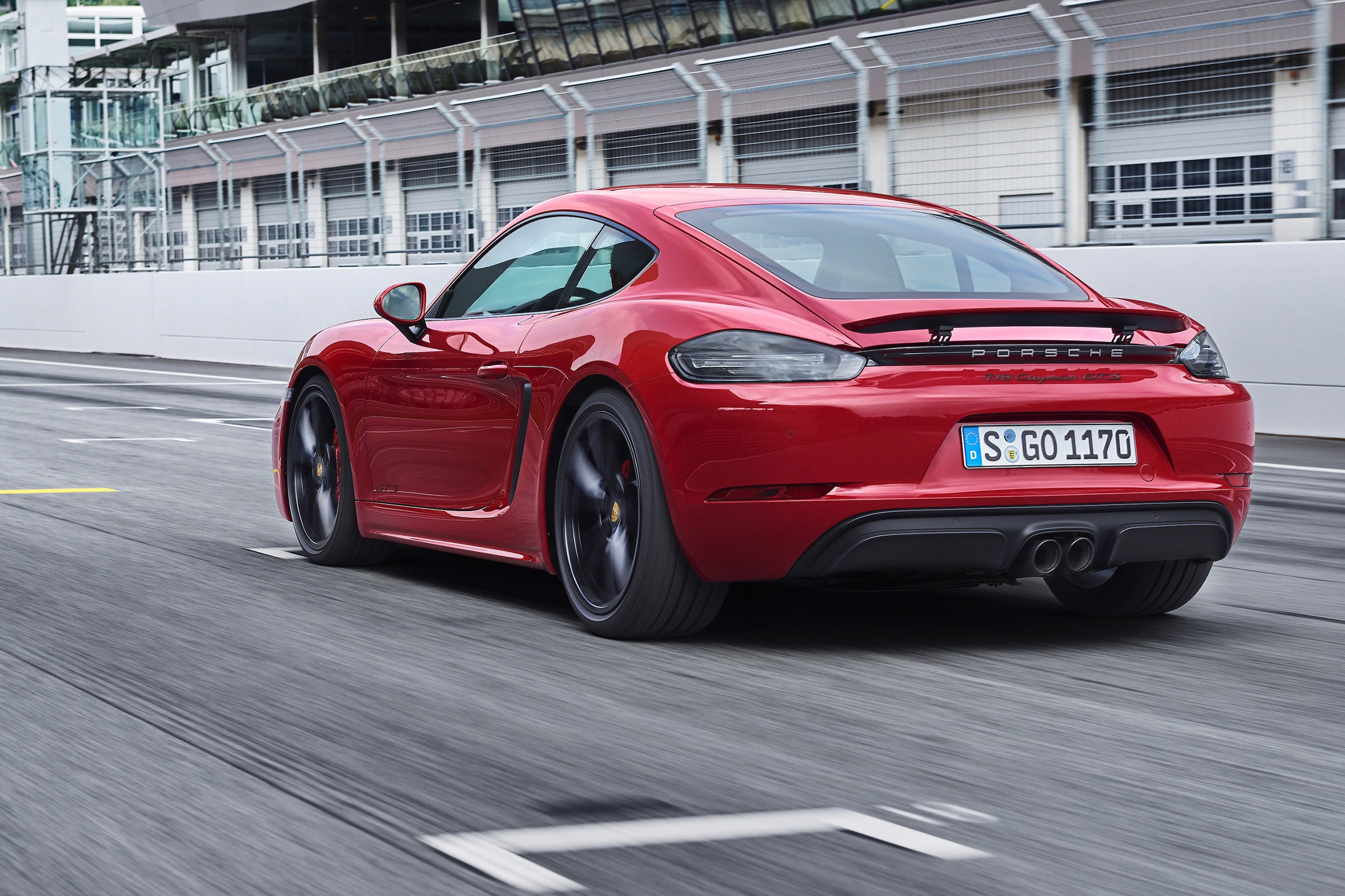 718 Boxster and Cayman GTS - rear