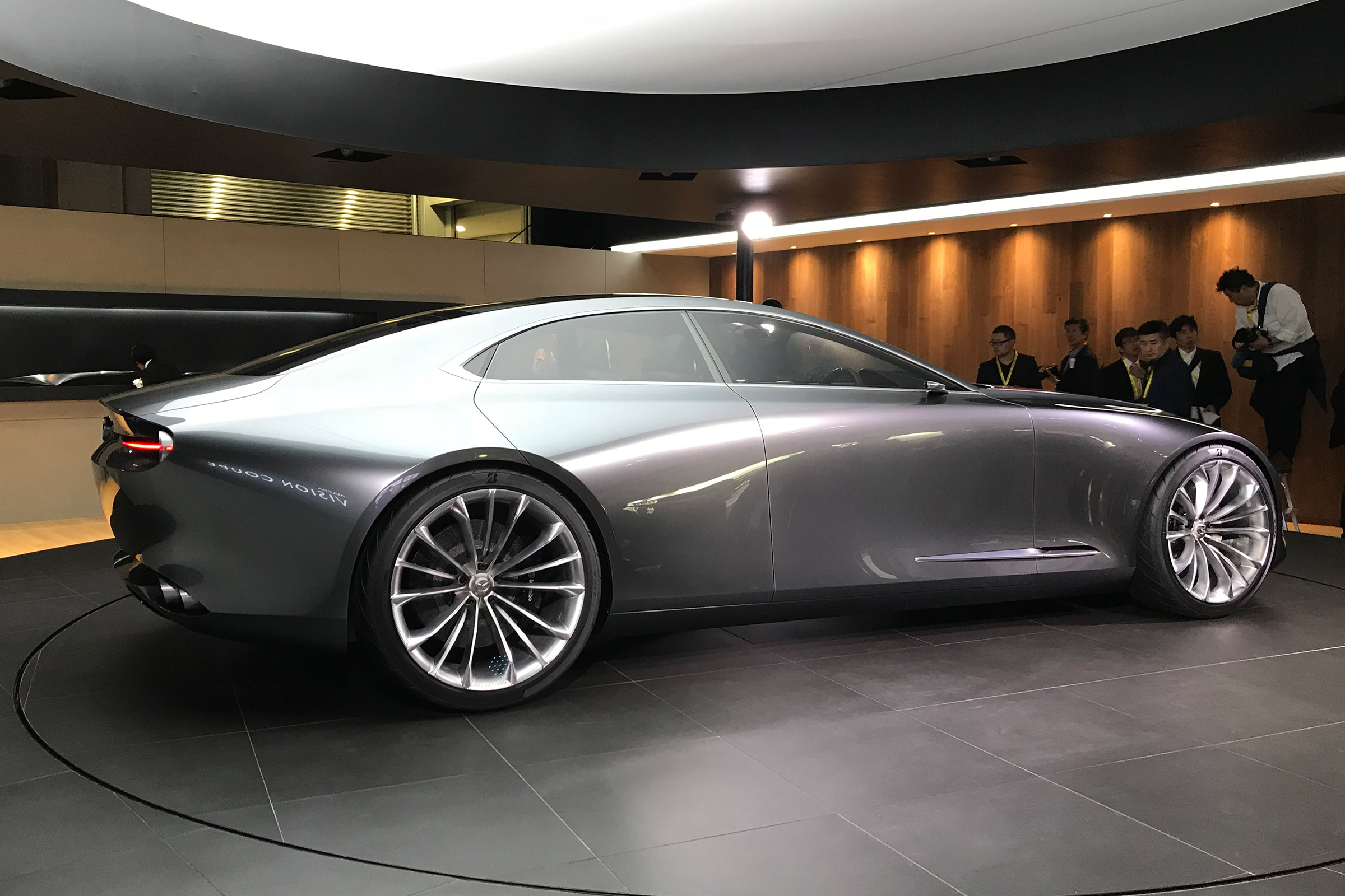 Mazda Vision Concept Coupe - live - rear quarter
