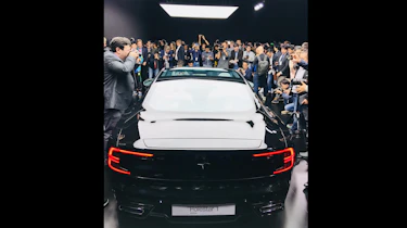 Polestar live reveal - rear
