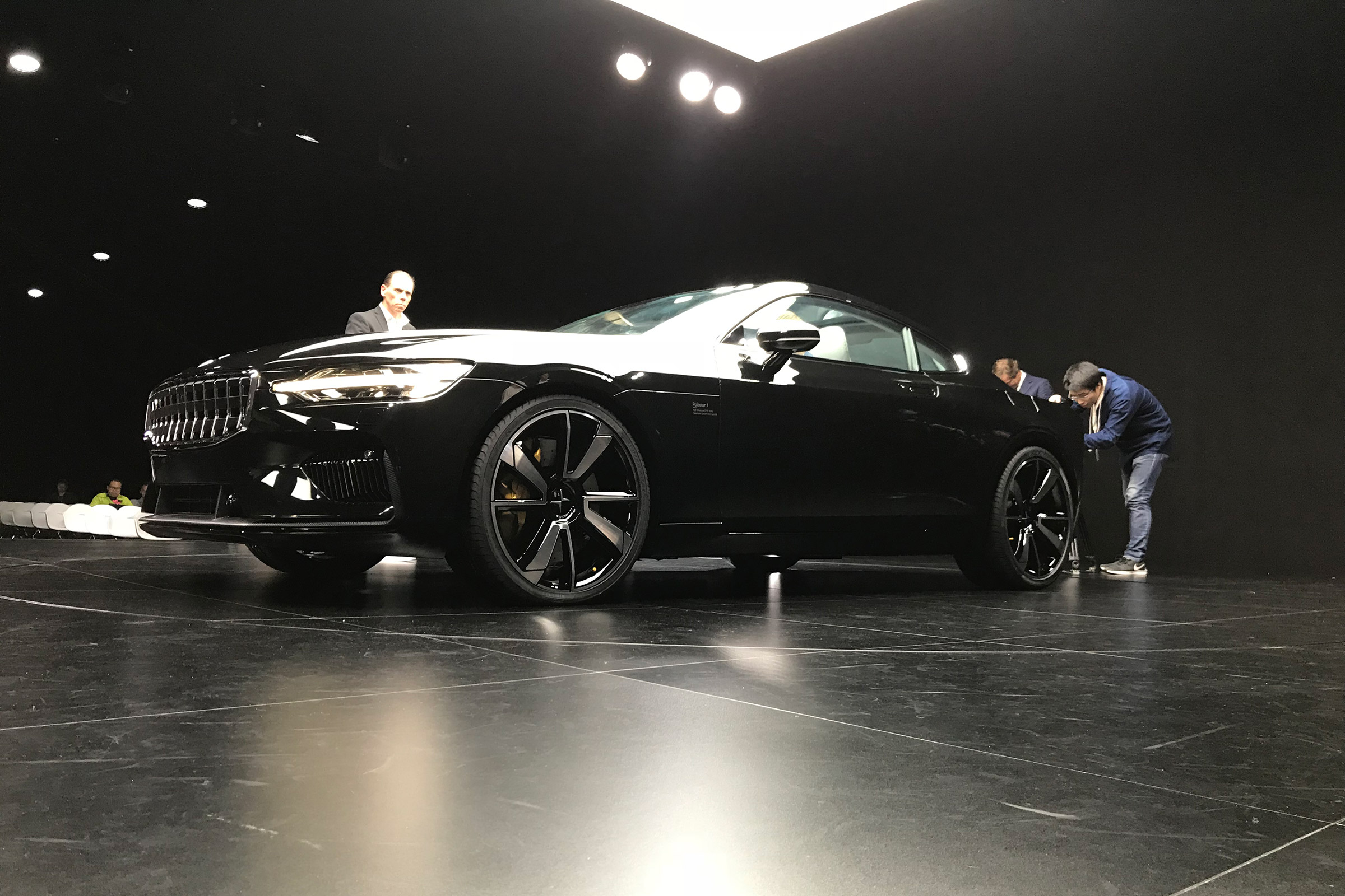 Polestar live reveal - front quarter