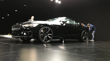 Polestar live reveal - front quarter