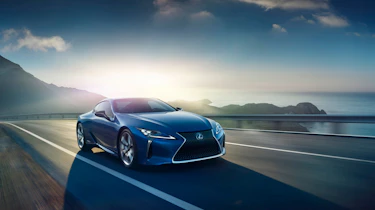 Lexus LC 500 Structural Blue edition - front