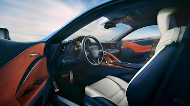 Lexus LC 500 Structural Blue edition - interior