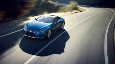 Lexus LC 500 Structural Blue edition - front
