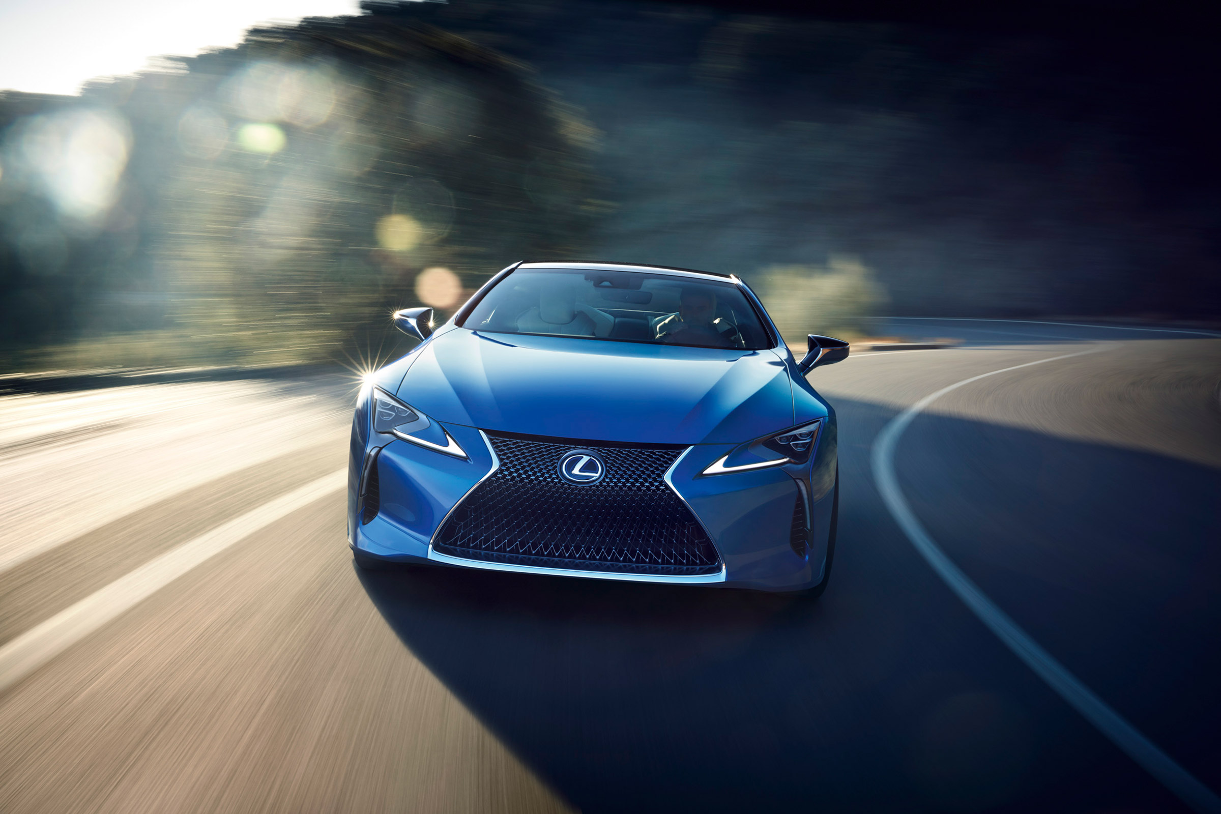 Lexus LC 500 Structural Blue edition - front