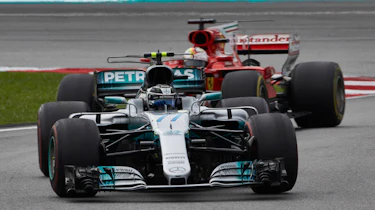 F1 Malaysia - Merc Ferrari
