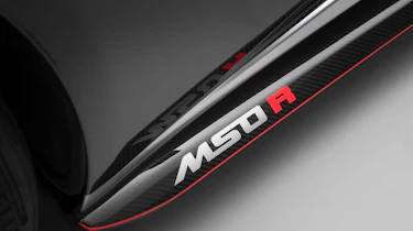 McLaren MSO R - skirt branding