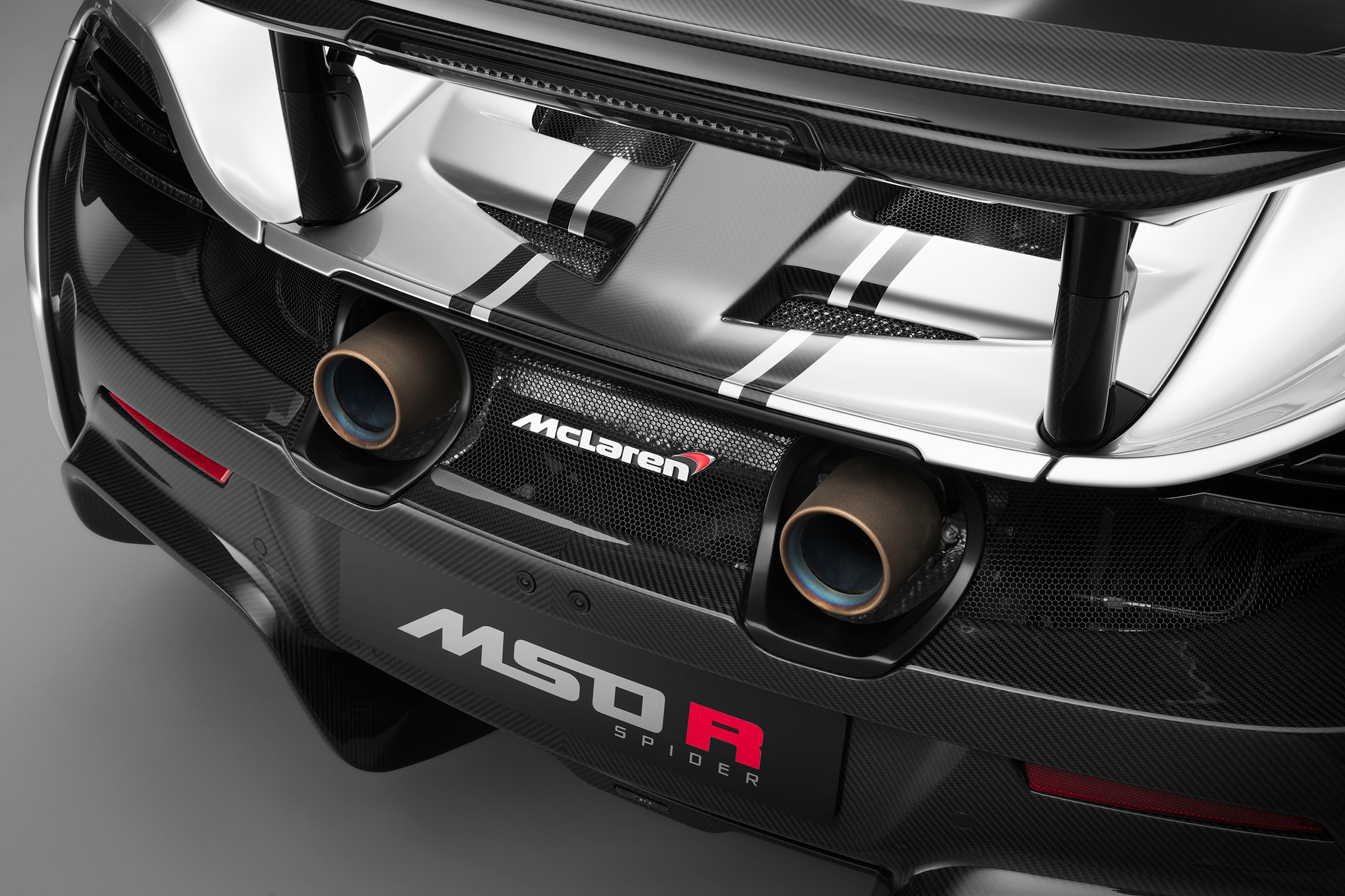 McLaren MSO R - rear