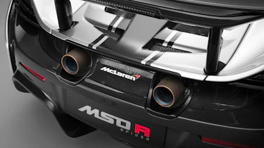 McLaren MSO R - rear