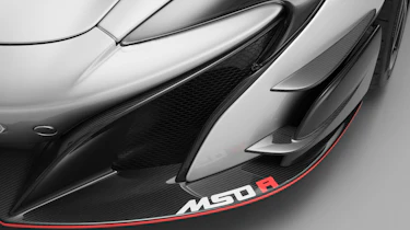 McLaren MSO R - front splitter