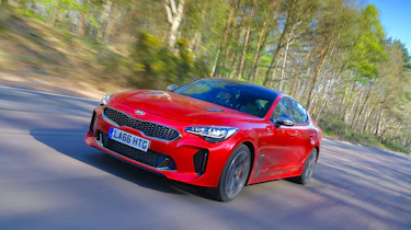Kia Stinger GT press - front
