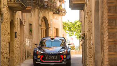WRC Rally Catalunya - i20 front