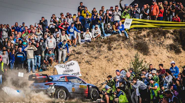 WRC Rally Catalunya - i20 rear