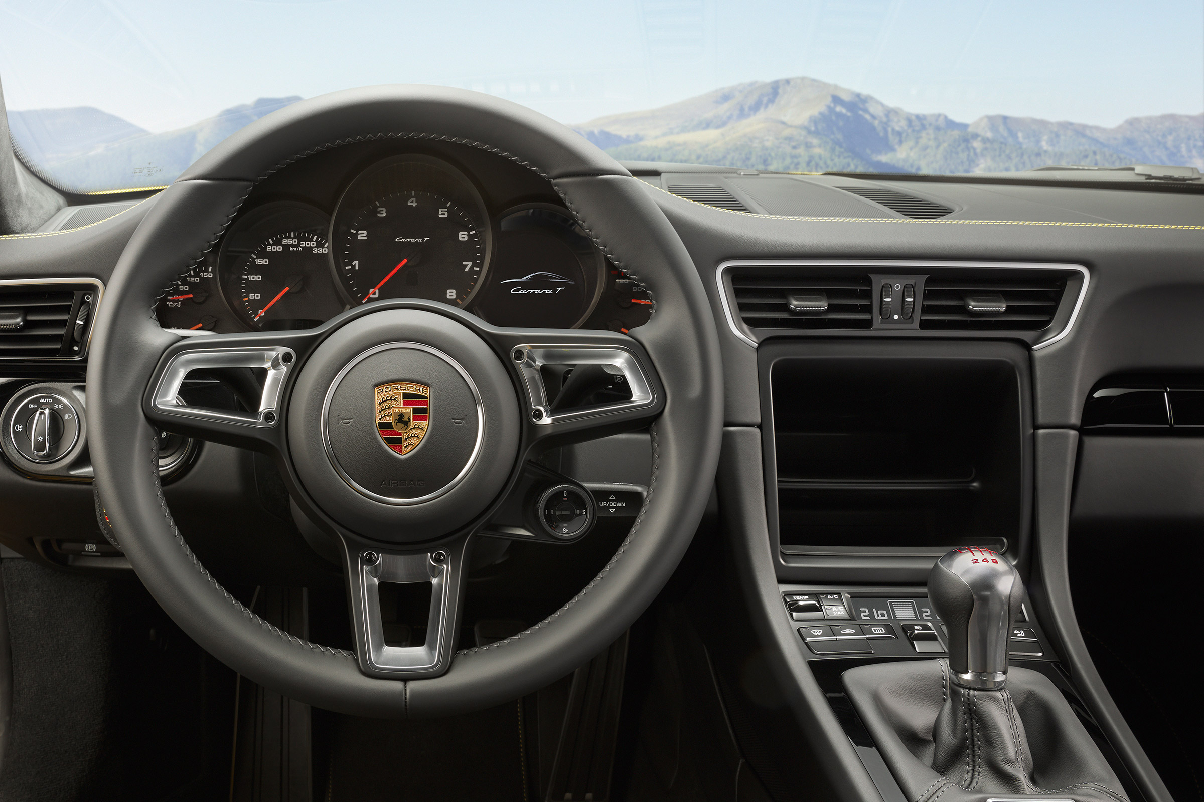 Porsche 911 Carrera T - dash