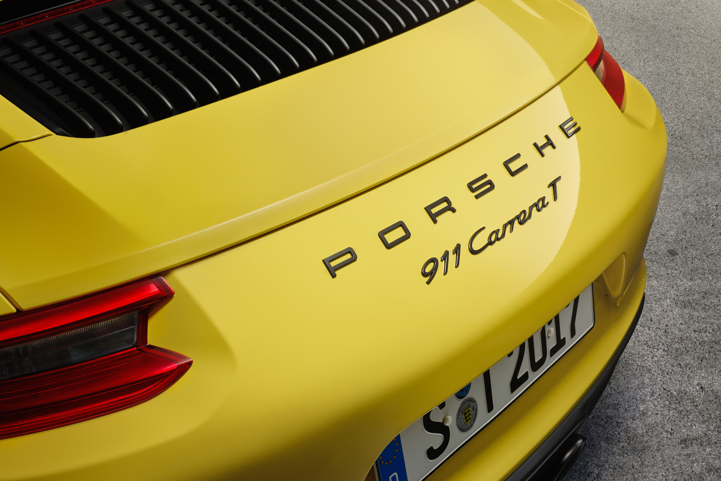 Porsche 911 Carrera T - badge