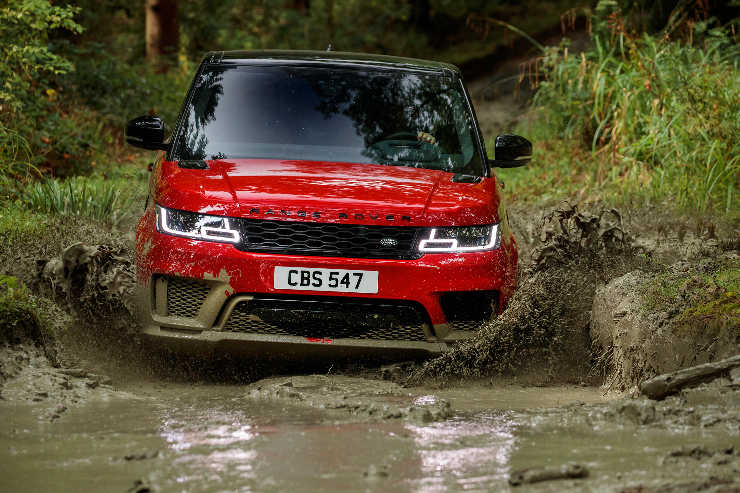 Range Rover Sport - front off-road