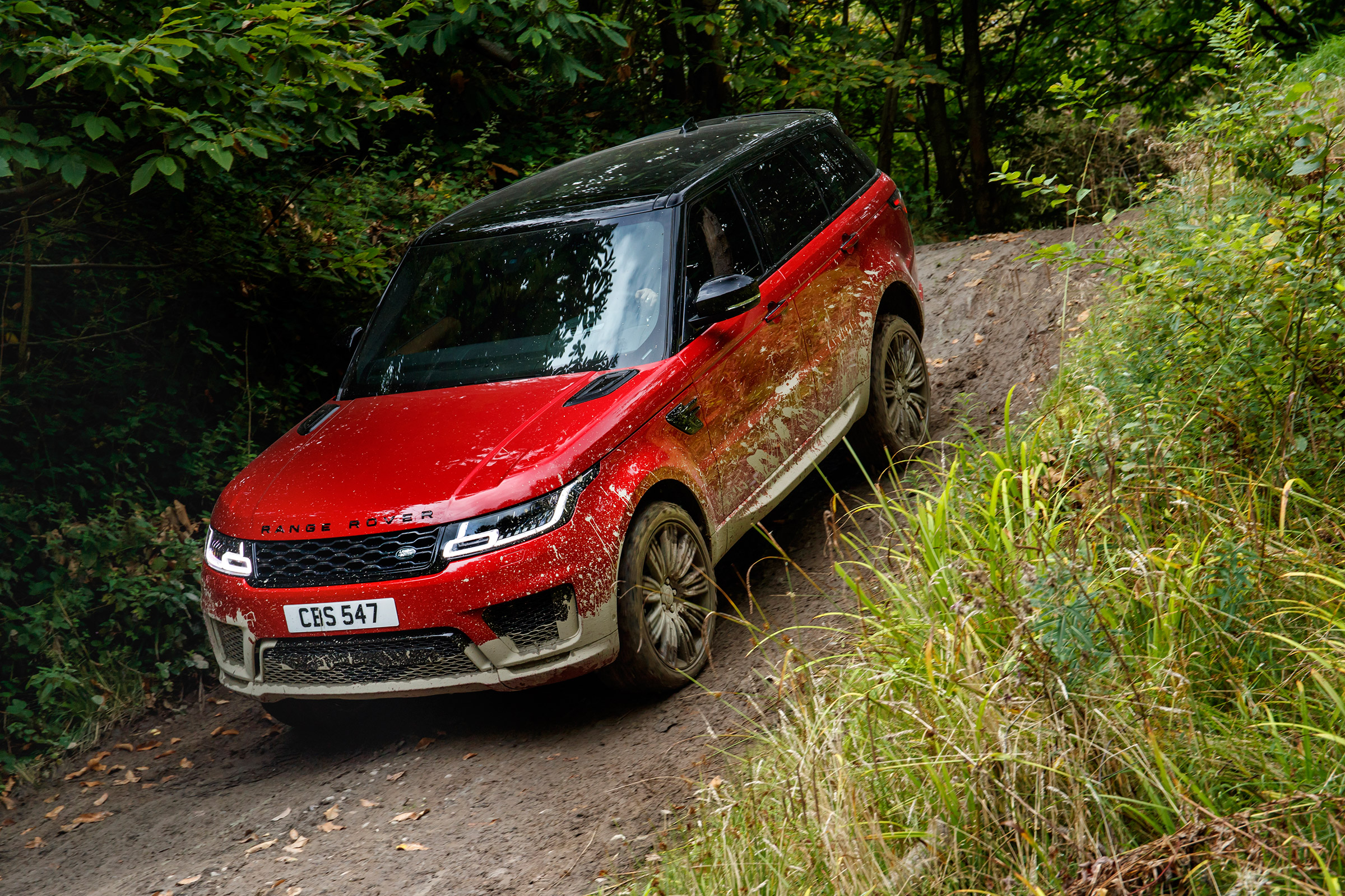 Range Rover Sport - off road front quarter