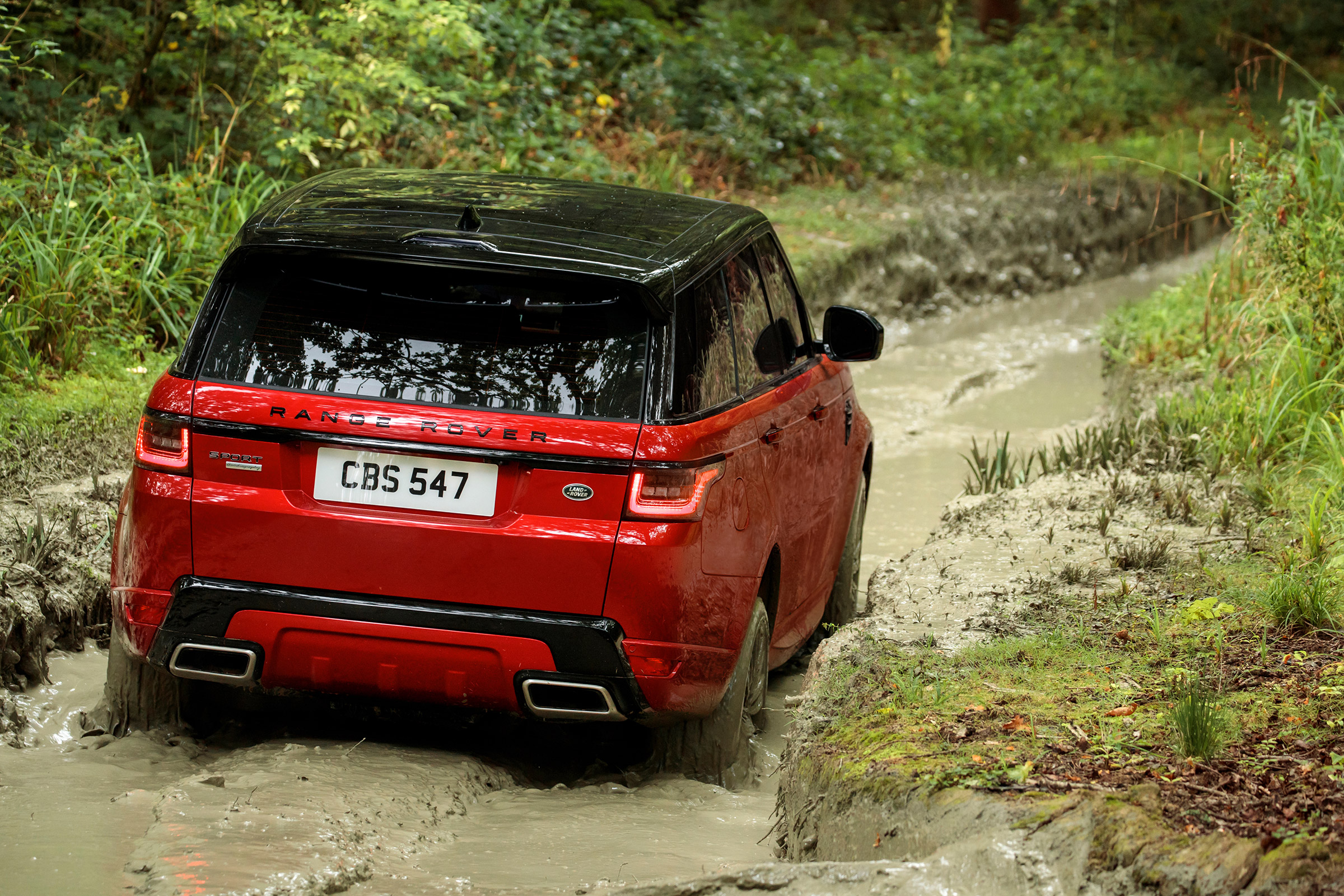 Range Rover Sport - off road rear