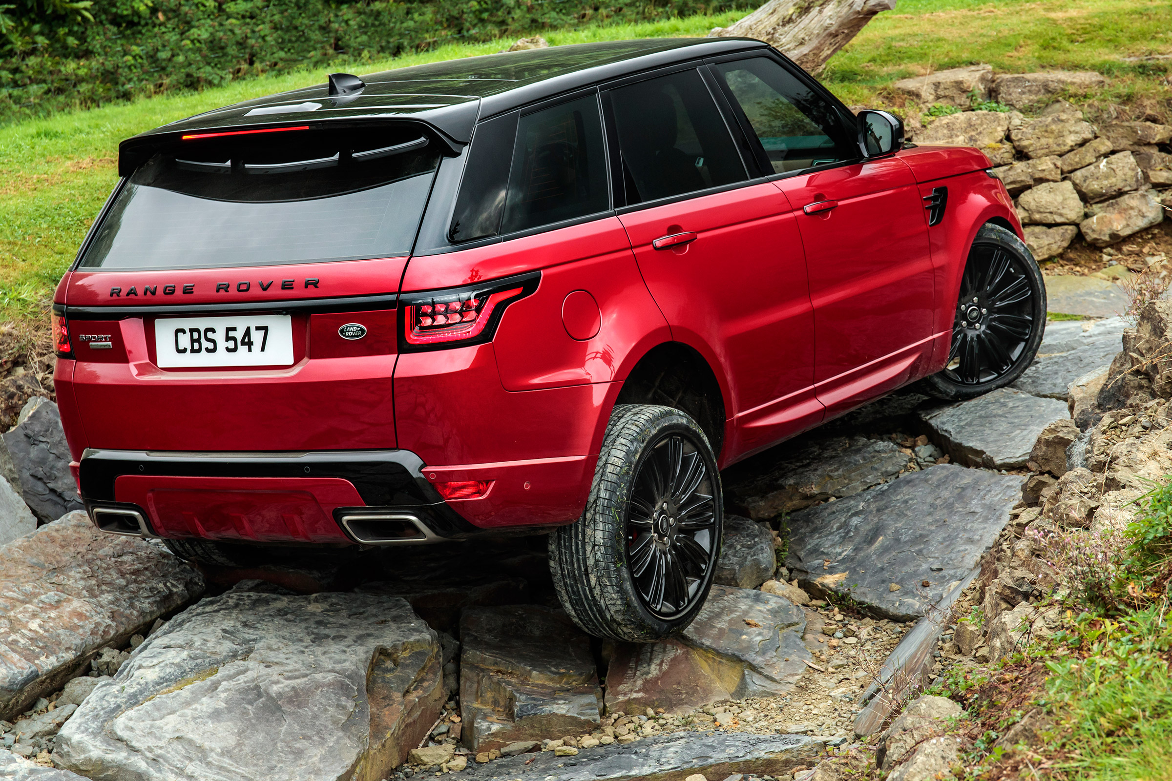 Range Rover Sport - off road crawl
