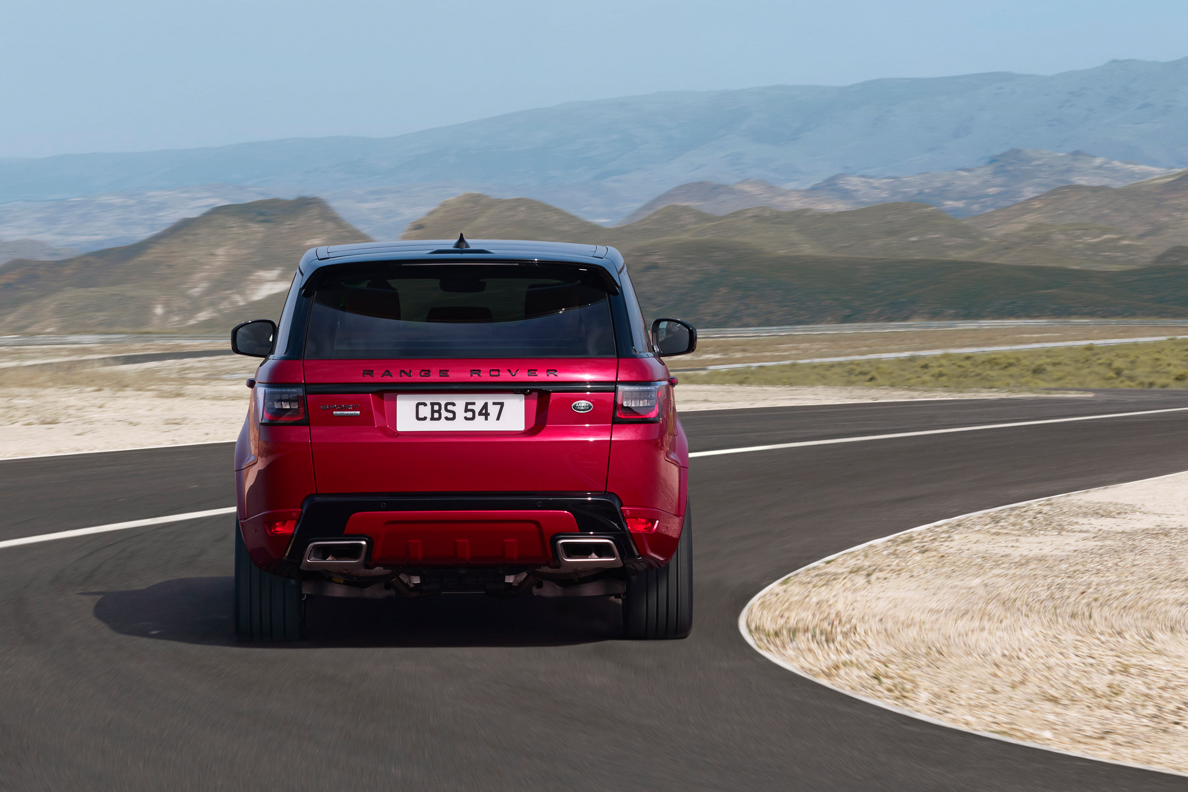 Range Rover Sport - on road rear