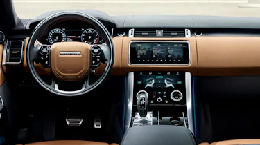 Range Rover Sport - on road interior2