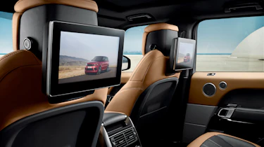 Range Rover Sport - on road interior rear