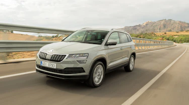 Skoda Karoq (grey) - front
