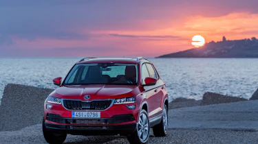 Skoda Karoq (red) - front