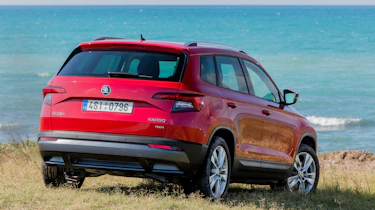 Skoda Karoq (red) - rear
